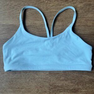 Athleta Transcend Scoop Sports Bra A-C in Mist Blue